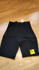 Zaggora Hot Pants Wetsuit Pants Neoprene Black Cycling Shorts size small 