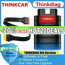 THINKDIAG Old Boot Version Car OBD2 Diagnostic Scanner Coding Tool Bidirectional