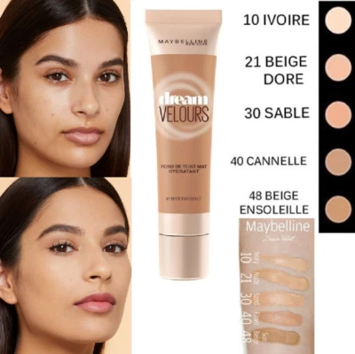Fond de Teint Mat Dream Velours Maybelline