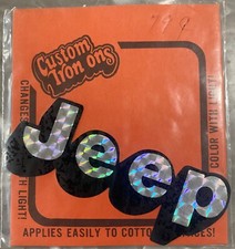 VINTAGE 70S CUSTOM IRON ONS JEEP IRON ON TRANSFER CAR TRUCK