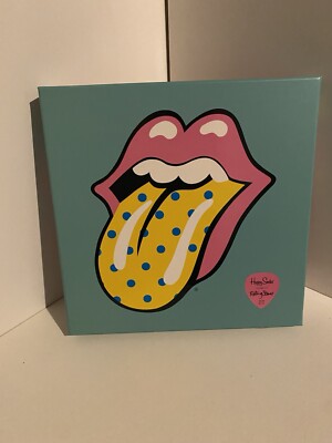 Happy Socks x Rolling Stones collectors 6 pack Sz 10-13 Brushed Cotton NEW