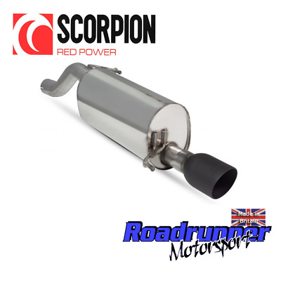 Scorpion Corsa E 1.0T Excite Endschalldämpfer Auspuff Backbox schwarz Endstück SVXB066C