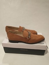 Nine West Oriah 2 Womens Size 8.5 M Loafers Shoes Brown Dark Natural NIB