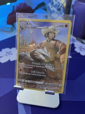 Pokémon TCG Excadrill Sonne & Mond - Kosmische Finsternis 246/236 Holo Secret Rare