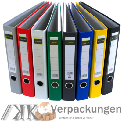 Ordner DIN A4 PP Kunststoff oder Papier Aktenordner Ringordner