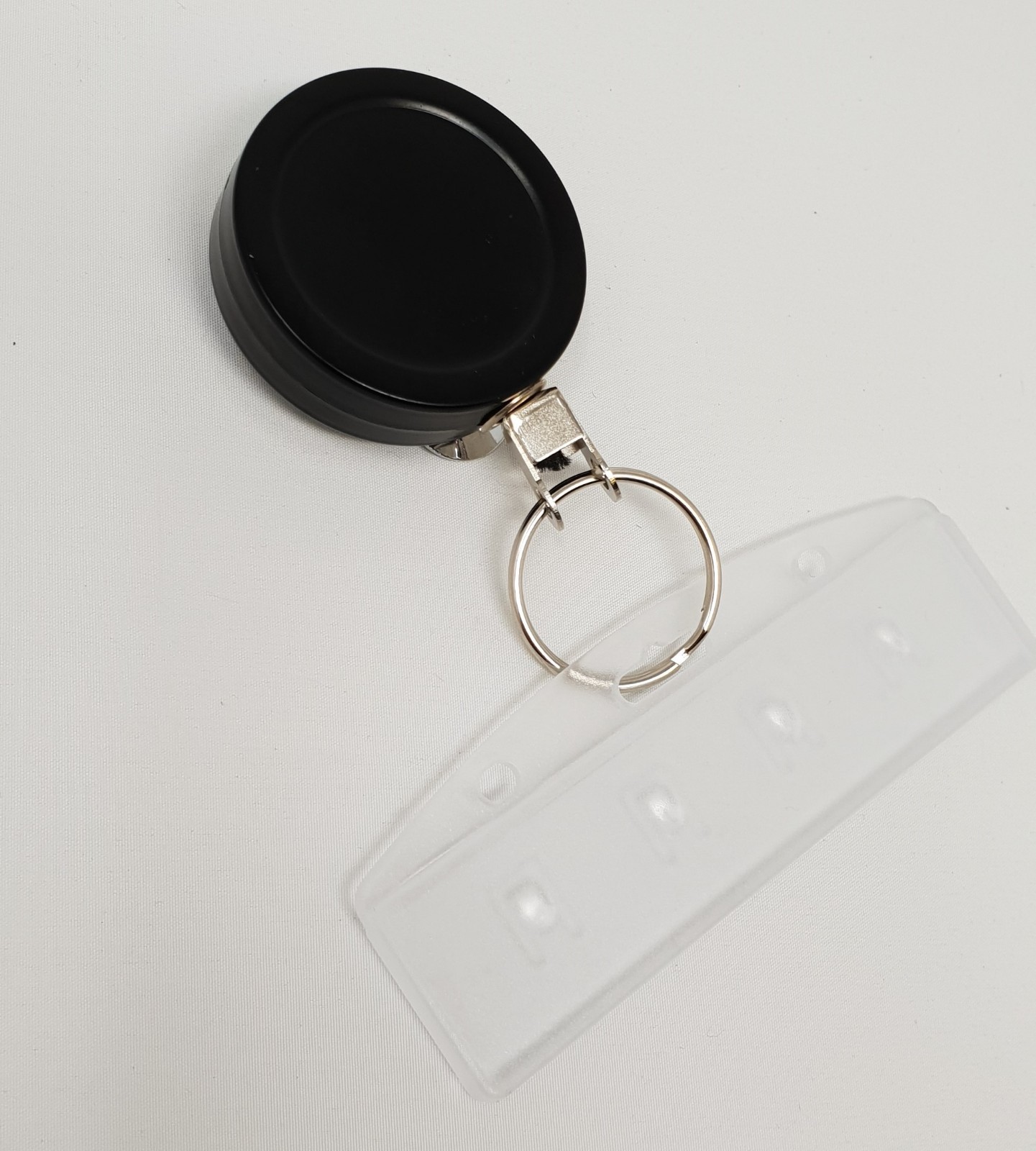 Heavy Duty Reel Retractable Security Door Pass Key Holder With Swipe