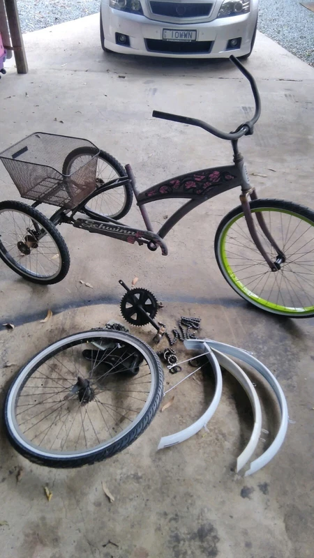 trike bicycle parts and accessories