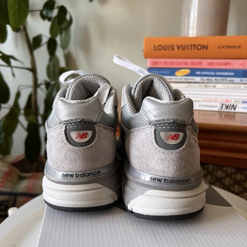 New Balance 990v4 Made in USA Low Grey Silver - Picture 4 of 5