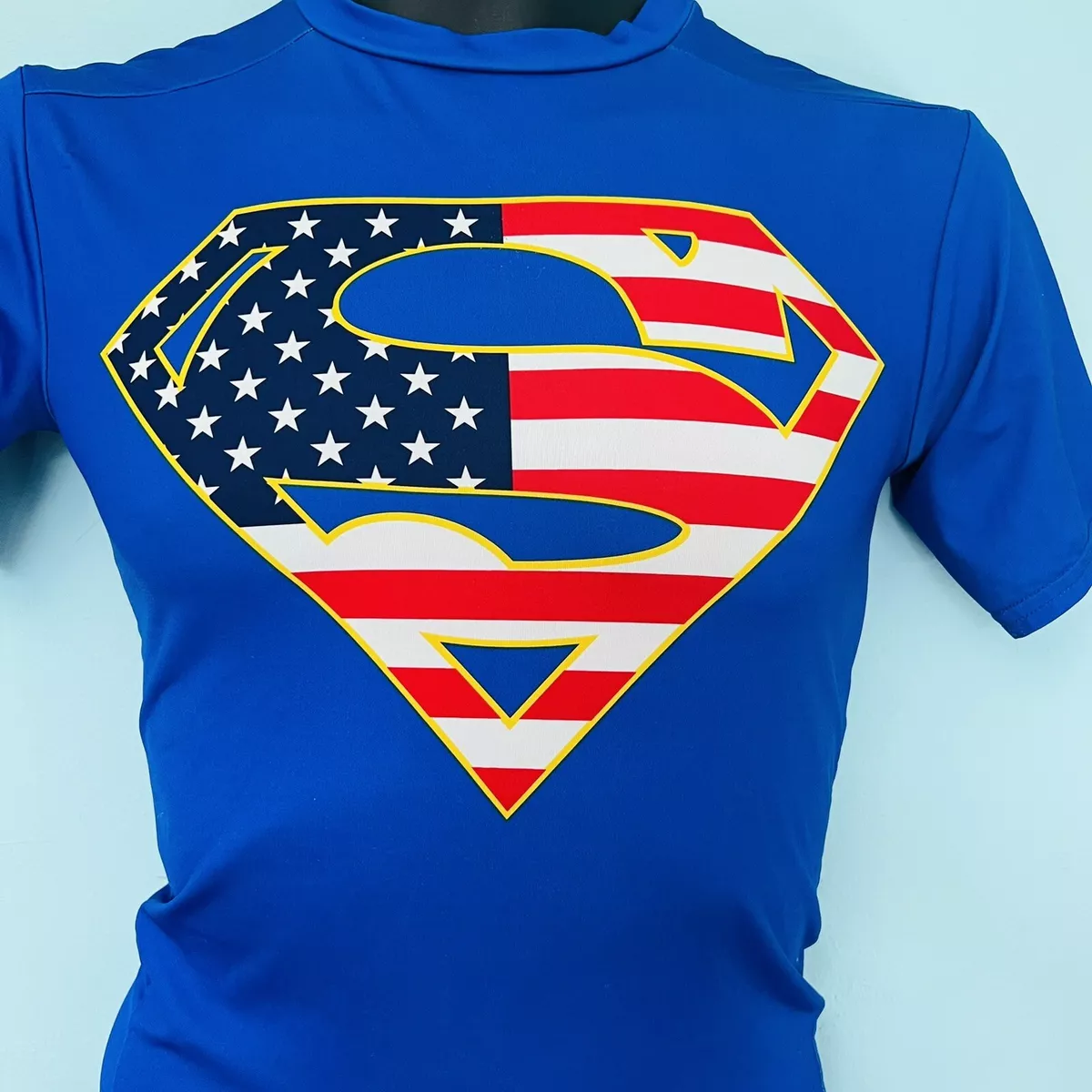 Superman under sales armour long sleeve