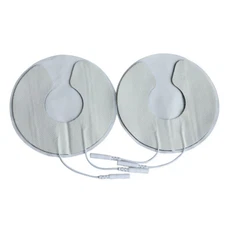 2pcs 2.0mm Reusable Breast Electrode Pads for Lactation or Toning  Breast Pads