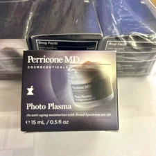 Perricone MD Photo Plasma Anti-Aging Moisturizer SPF 30 15mL / 0.5oz NIB