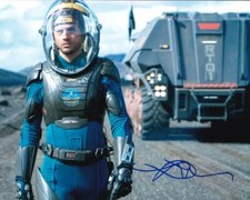 LOGAN MARSHALL GREEN signed Autogramm 20x25cm PROMETHEUS in Person COA ALIEN