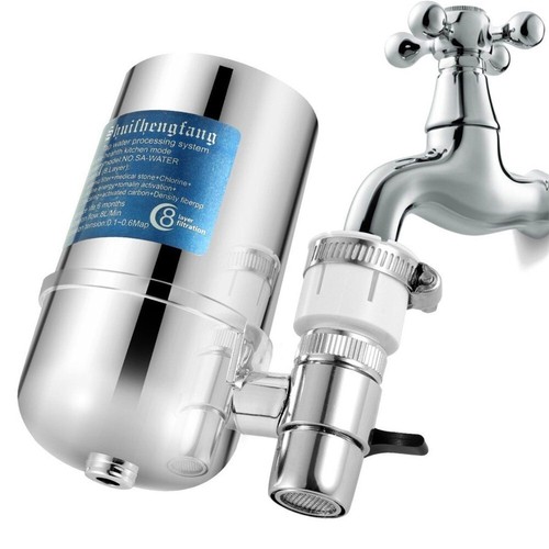 NEW 8 Layer Purification Ceramics Faucet Water Filter, Tap Water Purifier - Picture 2 of 9