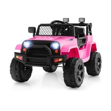 12V Battery Powered Kids Ride On Truck Gift Kids w/Remote Control  Headlights