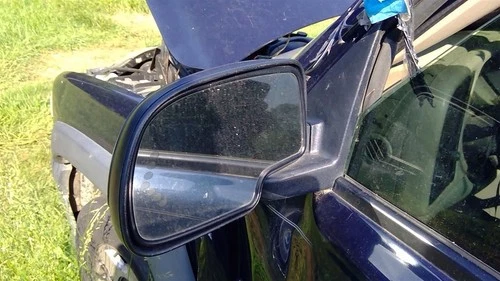 Driver Side View Mirror Power Classic Style Fits 03-07 SIERRA DENALI 234917