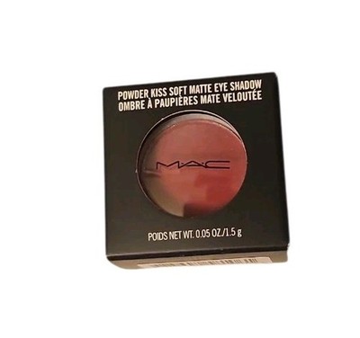 MAC Powder Kiss Soft Matte Eyeshadow  Lens Blur  NIB 1.5g