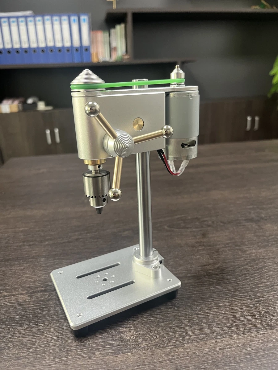 Mini Taladro de Banco Prensa Taladro de Mesa Eléctrica Fresadora Portátil