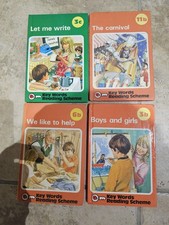 4 Ladybird Key Words Reading Scheme Peter And Jane Books 