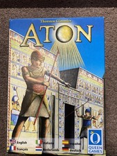 Aton (Board Game, 2005) Strategy  2 Player COMPLETE Sleeved