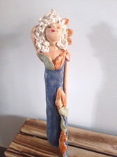 Keramik, Figur, Skulptur,Deko, Gartenkeramik, Gartenstecker