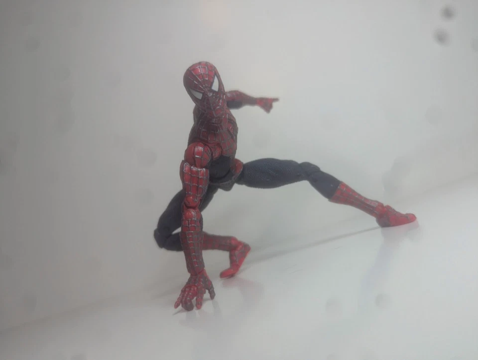 Toybiz Spider-Man 2 2004 Web Trap Spider-Man Figure (Loose) - Image 3 of 4