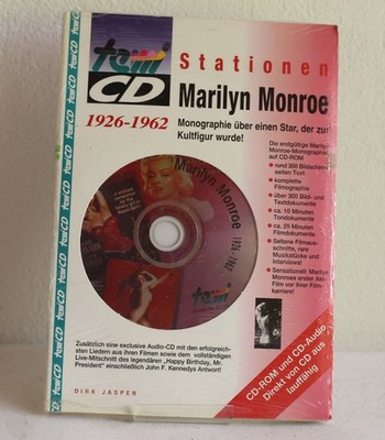 Tewi CD - Marilyn Monroe - Stationen - CD-ROM Software - UNBENUTZT