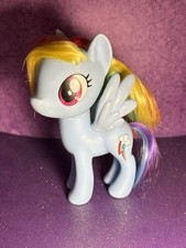 MLP My Little Pony G4 6” Rainbow Dash 2016 Brushable Figure.