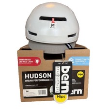  139 New Bern Hudson Mips helmet satin LED detail light adjustable visor