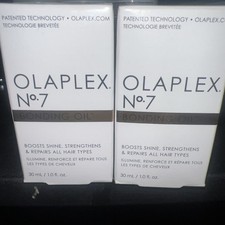 Lot Of 2 Olaplex No. 7 Bonding Oil 1oz Boosts Shines Strengthens Repairs