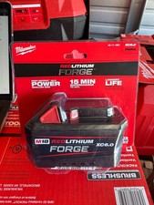 Milwaukee 48-11-1861 M18 18V REDLITHIUM FORGE XC 6.0 Ah Battery CP1017048 