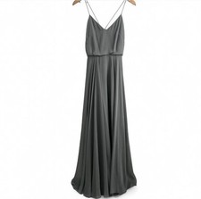Jenny Yoo Collection Chiffon Sleeveless Inesse Dress in Morning Mist 8