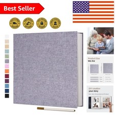 40-Page Self-Adhesive Photo Scrapbook Album - Versatile and Customizable Design