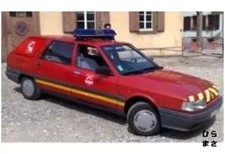 1/43 Scale Diecast Miniature Car Renault 21 Nevada 1991 Fire Vehicle VTULE