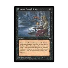 WotC MtG Ice Age Demonic Consultation (U) VG