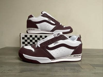 Vans Rowley XLT Skate Shoes White/Port Royal Sneakers Men's Size 11.5 NEW