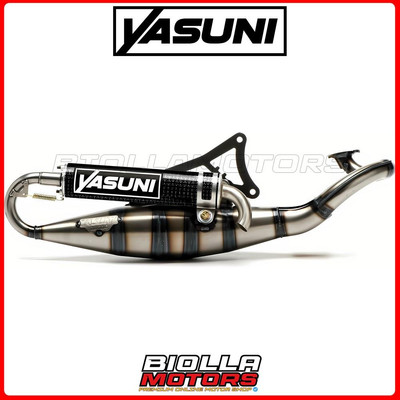 TUB902C AUSPUFF YASUNI R CARBONIO JMSTAR ZEUS B12 50CC [JSD50QT-9B] (2 TEMPI) OM