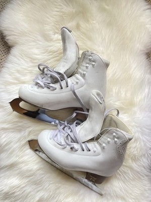 Schlittschuhe: John Wilson Blade Gold Seal + Risport RF1 230 - Zustand Sehr Gut!