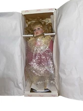 Never Out Of Box Design Debut Porcelain Doll KIRSTEN 17in With Paperwork