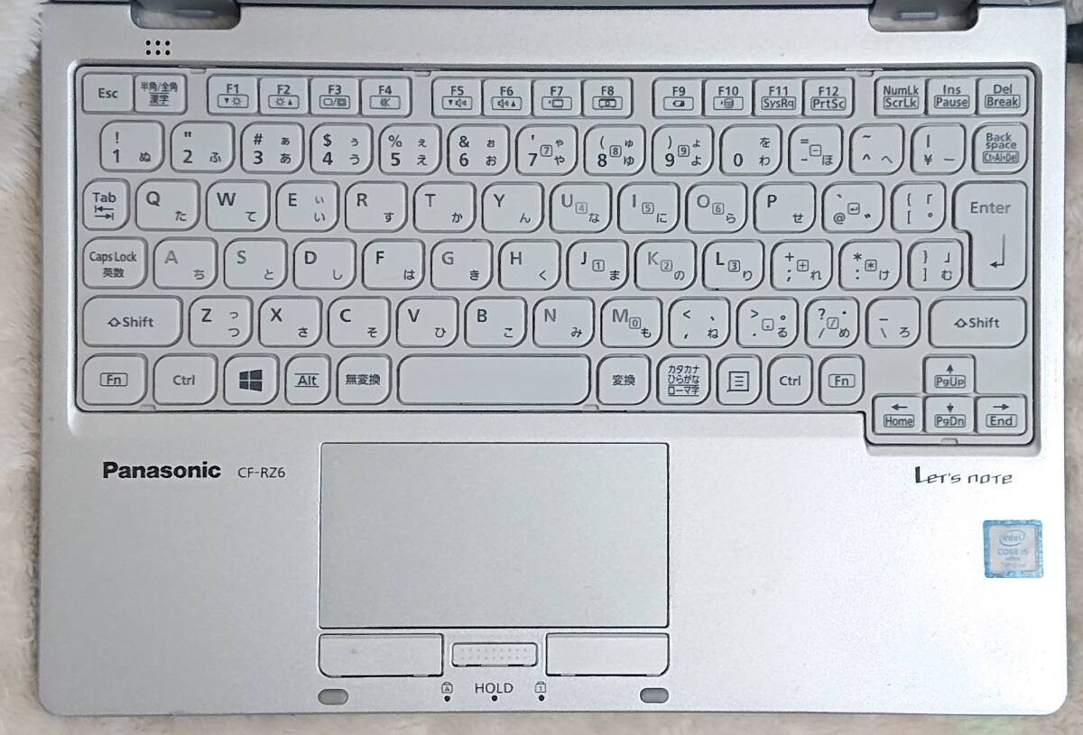 良品 Let's note Panasonic CF-RZ6 256GB 8GB Panasonic Let's note CF-RZ6 Core i5 8GB RAM 256GB SSD with