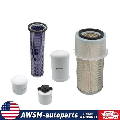 For Bobcat S130 S150 S160 S175 Air Filter Oil Filter Skid Steer Filter Kit