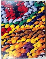 Parasols On Parade Hallmark Colorful Umbrellas 500 pc 18" X 23.5" Springbok