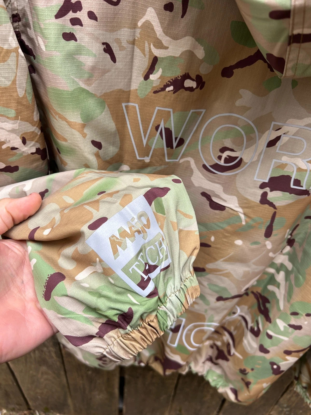 Our Legacy Workshop Camouflauge Ripstop Windbreaker L - product detail image 5