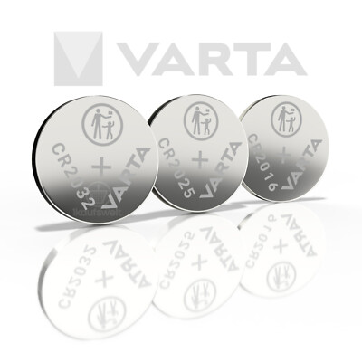 CR2032 CR 2032 CR2016 CR2025 2025 2016 VARTA Knopfzellen Industrial MHD bis 2033