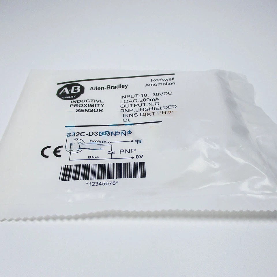 872C-D3NP12-D4 Proximity Sensor for Allen Bradley 10~30VDC 200mA - Image 2 of 4