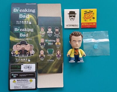 Titan Mystery Minis Breaking Bad JESSE PINKMAN 1/20 3'' Figure BONUS Matchbooks!