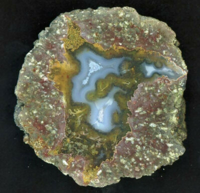 Achat/Agate Thunderegg Lucky Strike Mine, Ochoco Mountains Oregon USA - TOP !!