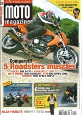 MOTO MAGAZINE N°238 DUC 998 S4 RS / KAWA Z1000 / MORINI 1200 CORSARO / SUPER DUK