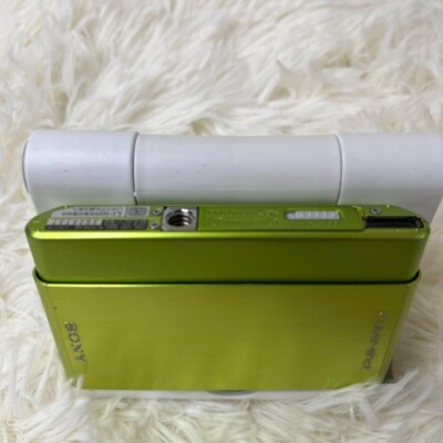 Mint Green Sony Cyber-shot DSC-T77 Digital Camera, Japanese only