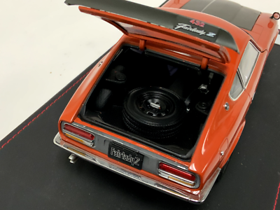 ミニカー 1/18 Nissan DATSUN 240Z AUTOart 1:18 Nissan Fairlady Z432 (PS30) Year 1969 orange
