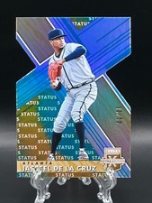 Jasseel De La Cruz 2019 Panini Elite Extra Edition Tie-Dye Status Die-Cut /25